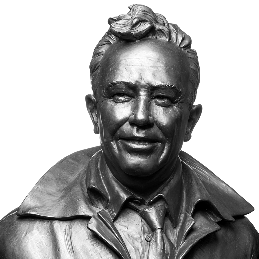 Lloyd Noble bust